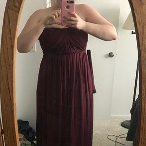 David's Bridal Versa Dress - Wine